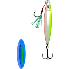S.f. Jig Sardin 40G - Sahte Yem Kaşık Rapala -Levrek, Palamut, Lüfer, Çinekop, Turna Için En Iyi Uv Jig Yem