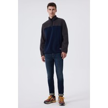 Lee Cooper Jeff Erkek Skınny Süper Dar Kesim Normal Bel Dar Paça Jean Pantolon Mavi