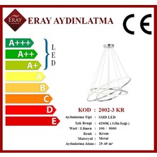 Eray Aydınlatma 2002-3 Krom LED Avize