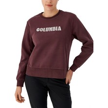 Columbia Csc W Columbia Embroidery Crewneck Kadın Sweatshirt CS0384