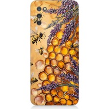 Samsung Galaxy A02S Uyumlu Bal Peteği  Desenli Silikon Kılıf