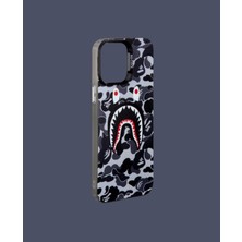 Dukkan Case Gri Baskılı Telefon Kılıfı - DK214 - Apple iPhone 14 Pro