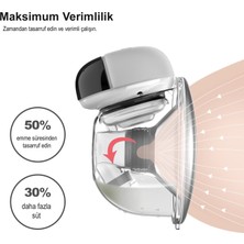Diamond Mama Elmas Giyilebilir Elektrikli Göğüs Pompası ve Süt Pompası QY-103