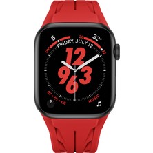 Coolacs Apple Watch 4-5-6-Se 1.nesil 44MM Uyumlu Yüksek Kalite Tpu Silikon Kordon Kayış