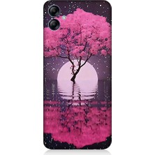 Samsung Galaxy A04E Uyumlu Deniz ve Güneş  Desenli Silikon Kılıf