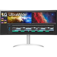 LG 38" 38WP85C 5Ms 75Hz QHD IPS HDMI DP Curved Monitor