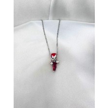 Demir Adam Ironman Süper Kahraman Tony Stark Paslanmaz Çelik Charm Kolye