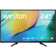 Weston 24WS3000 F Enerji Sınıfı 24" 61 Ekran HD Ready LED TV