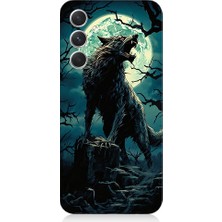 Samsung Galaxy A14 Uyumlu Karanlık Canavar  Desenli Silikon Kılıf