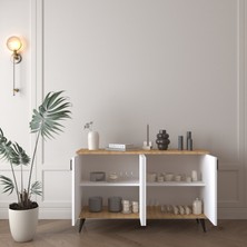 BGR Mobilya 4 Kapaklı Modern Konsol