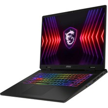 Msı Sword 17 Hx Intel Core I9 14900HX 48GB Ddr5 1tb SSD 8GB/RTX4070/105W 17" 165Hz Fhd+ Windows 11 Home Gaming Laptop B14VGKGH04 + Zettaçanta