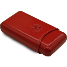 Montes Gerçek Deri El Yapımı Puro Kılıfı Üçlü (52 Ring) Paris