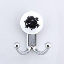 Nzb Dolap Askılık Askılığı Duvar Vestiyer Banyo Mutfak Elbise Kıyafet Askısı Krom Renk Askı Gümüş