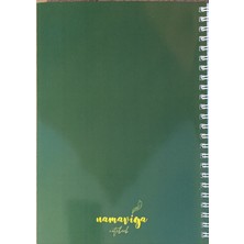 Namaviga Notebook A5 Spiralli Okul Defteri 100 Sayfa Çizgisiz