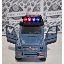 Oyuncak Araba Brabus G Seri G63 G400 Mercedes Benz Jip Koleksiyon Model Araç 17CM Sesli Işıklı