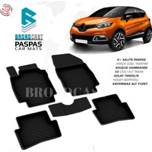 Broadcast Renault Captur 4 D Havuzlu Kauçuk Paspas