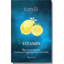 Lon.G K-Beauty 10'lu Kutu Vitamin Otantik Canlandırıcı Aydınlatıcı Yüz Maskesi