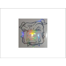 Meristeed Sticker Köpek4 Model Hologram Renk Araç, Cam, Prüzsüz Yüzeyler