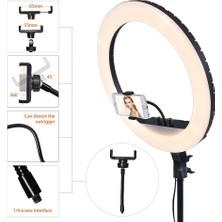 Rl-21 Inç Işıklı Telefon Tutucu Ring Light