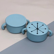 Cai Cai 1 Kase Aperatifler Çocuk Besleme Kapaklı Bardak Sızdırmaz Bebek Maması Takviyesi Sofra Takımı (Yurt Dışından)
