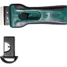 Troy 21607 Plastik Kazıma Bıçağı 4 Yedek Bıçaklı