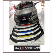 Woodhub Universal Mavi Ön Ek 4 Parça Piano Black Dilli Lip Parlak Siyah