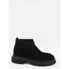 Luciano Bellini Munıh Bot BC22503 Erkek Casual Bot - Siyah Nubuk