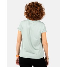 Portakal Esintisi Kadın Basic Tişört | Portakal Esintisi