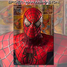 Callwood Tobey Spider-Man Animasyon Poster Baskı