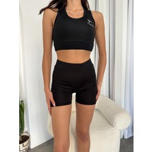 Büstiyer ve Şort Takımlı Sporcu Mayo Büstiyer Spor Mayo Şortlu Mayo Bikini
