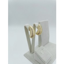 Xupıng Jewelry Bombeli Uzun Küpe