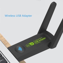 Tarez AC1300 Mbps Kablosuz Wifi Alıcı Dual Band USB 3.0 Adaptör 2.4g/5.8g Çift Frekanslı