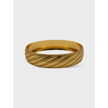 Arnes Jewelry Çelik Altın Kaplama Bilezik