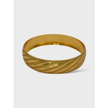 Arnes Jewelry Çelik Altın Kaplama Bilezik