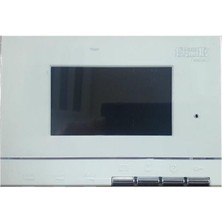 Simge 4,3" Görüntülü Diafon Beyaz Simge