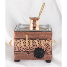 Cahvee Mini Kumda Kahve Makinesi | 16x16x15 cm | Aksesuarsız | 450W | Bakır Elektrikli | El Yapımı | Kum Dahil