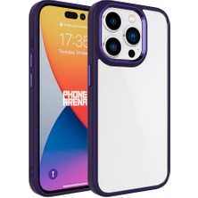 ENSUENO Apple iPhone 15 Pro Uyumlu Krom Kılıf