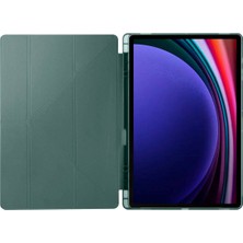 CepLab Samsung Galaxy Tab S10 Ultra SM-X920 14.6" Kılıf Kalem Bölmeli Silikon Smart Cover Tablet Kılıfı