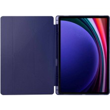 CepLab Samsung Galaxy Tab S10 Ultra SM-X920 14.6" Kılıf Kalem Bölmeli Silikon Smart Cover Tablet Kılıfı