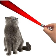 Elser Ticaret 3 Fonksiyonlu Kırmızı Beyaz Işıklı LED Lazer Kedi Köpek Oyuncak Anahtarlık