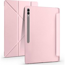 CepLab Samsung Galaxy Tab S10 Ultra SM-X920 14.6" Kılıf Kalem Bölmeli Silikon Smart Cover Tablet Kılıfı