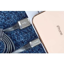 ENSUENO Siyah Lightning Vera USB Kablo-Zore