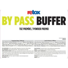 Retox By-Pass Buffer Yağ İçerikli 25 kg