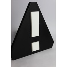 Domini Dikkat Dekoratif - 3 Boyutlu Tabela 17CM
