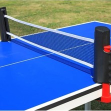 Elser Ticaret Teleskopik Taşınabilir Kaymaz Ping Pong Masa Tenisi Filesi Aparatı