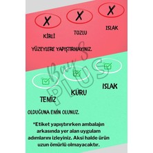 Tekno Trust Oto Sticker Mega 4lü Paket Dikiz Kanat Monster Pençe Bagaj Sticker