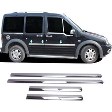 Woodhub Ford Connect 2002-2013 Arası Krom Yan Kapı Çıtası 4 Kapı P.çelik Kısa Şase