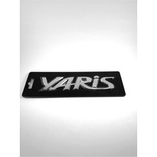 Woodhub Toyota Yaris Bagaj Yazısı (134MM-30MM)