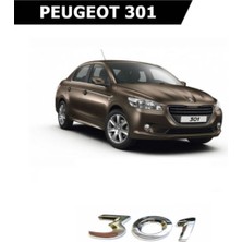 Woodhub Peugeot 301 Arka Bagaj 301 Yazısı Yerli Üretim 9678485280