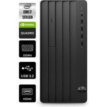Hp Pro Tower 290 G9 Intel Core I7-13700 8gb 4tb SSD Quadro T1000 4gb Windows 11 Pro B6JC4ES-251